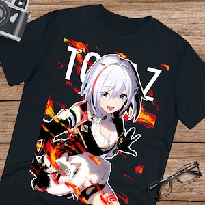 Topaz & Numby Star Rail Shirt: Fan-Made Unisex Ultra Cotton Tee