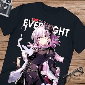 Evernight honkai star rail Shirt fan Evernight Star rail march 7th Unisex Tee Cool Graphic T-Shirt for Fans