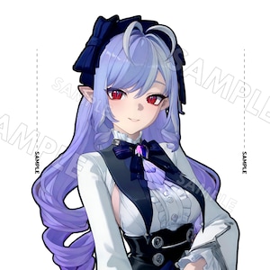 Vivian Zenless Zone Zero Sticker fan Vivian decals Die-Cut Stickers