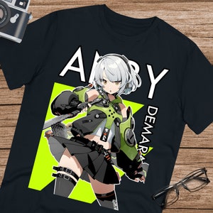 T-shirt Anby Demara Zenless Zone Zero T-shirt anby zzz T-shirt unisexe en coton ultra