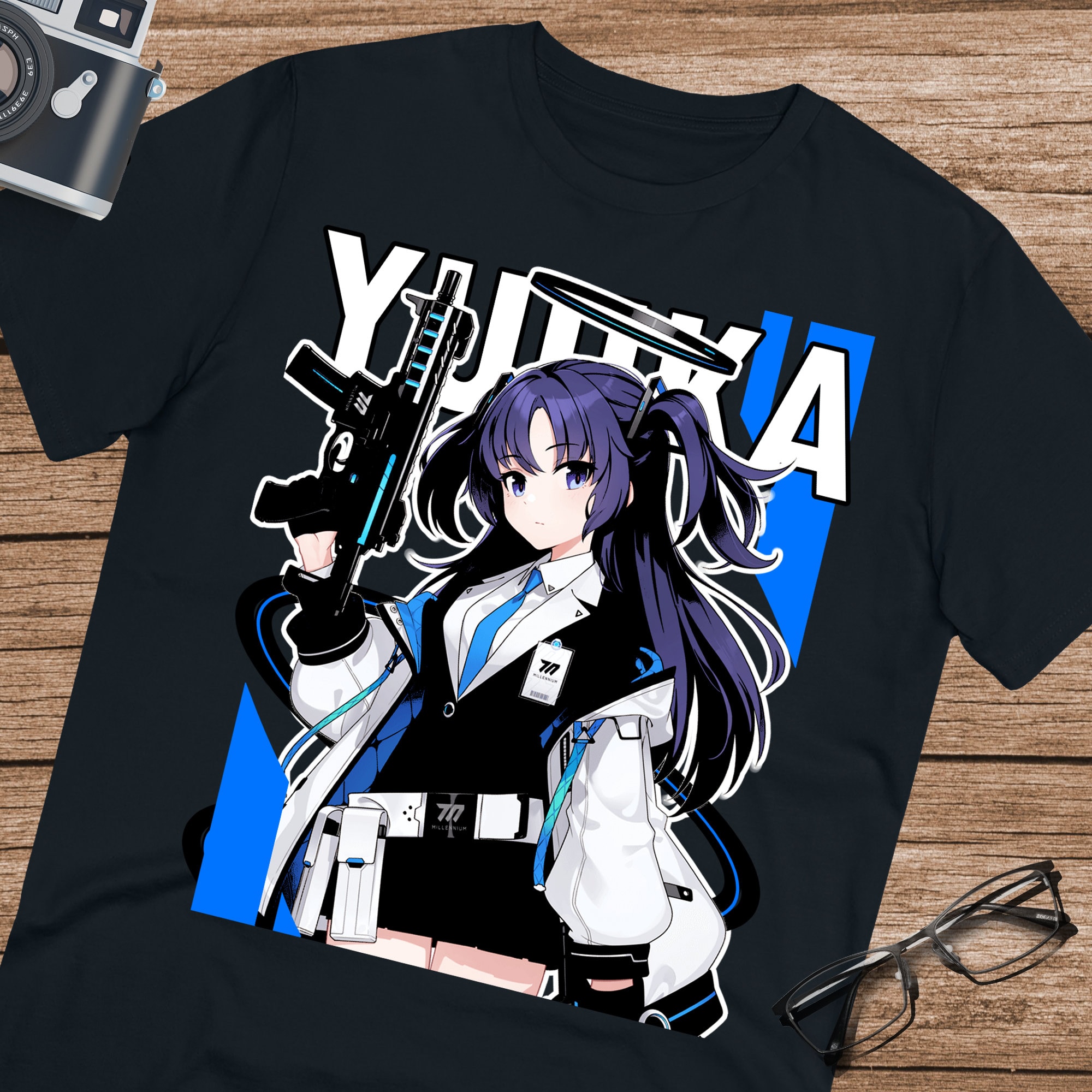 Yuuka Blue Archive Shirt: Fanart Unisex Ultra Cotton Tee - Etsy Israel