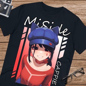 Cappie Mita Anime Girl Shirt: MiSide Fan Tee