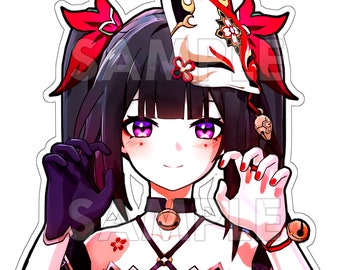 Sparkle Honkai Star Rail Sticker - Matte Vinyl Waifu Decal