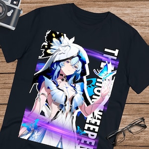 The Shorekeeper Anime Shirt: Wuthering Waves Fan Tee