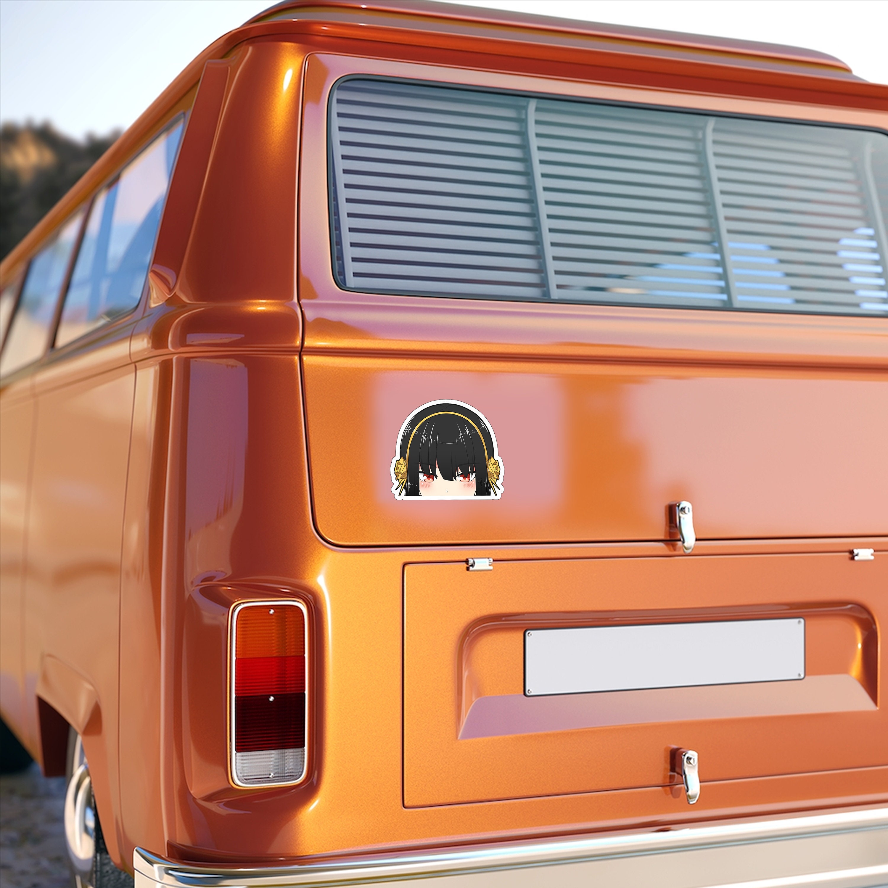 Yor Spy X Family Sticker for Car Peeker Yor Spy Etsy New