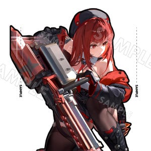 Rapi red hood Nikke Goddess of Victory Die-Cut Stickers