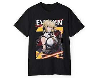 sheller♡ Lovely T shirt Evelyn Zenless Zone Zero Shirt Fan Evelyn Chevalier Zzz T