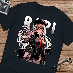 Nikke Game Rapi Goddess of victory nikke Rapi Waifu Shirt Fan-Made Rapi T-Shirt Nikke Shirt Nikke T-Shirt
