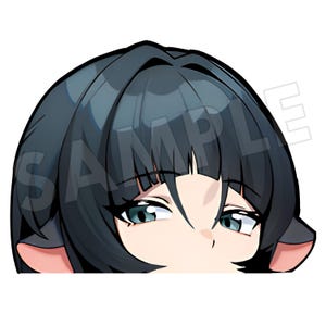 Jane Doe ZZZ Sticker Peeker Zenless Zone Zero Die-Cut Stickers