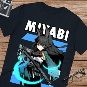 Miyabi ZZZ Zenless Zone Zero Fan Shirt Graphic Shirt Gift for Anime Fans T-Shirt