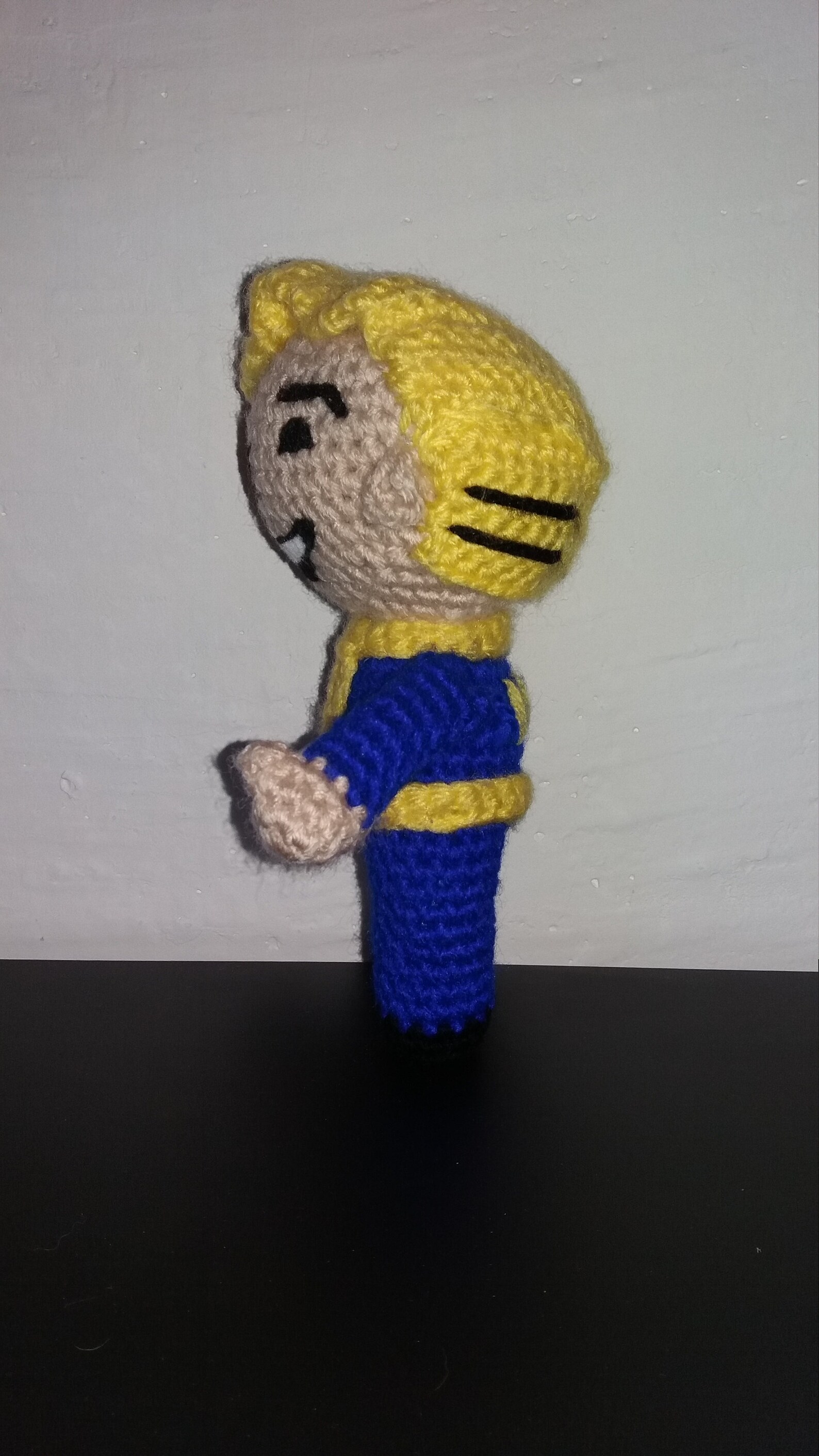 Vault boy Fallout Amigurumi Crochet Etsy
