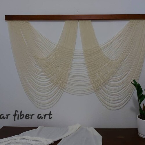 Wall hanging tapestry, Fiber art, shops Boho decor, Modern fiber art decor, Large wall hanging decor