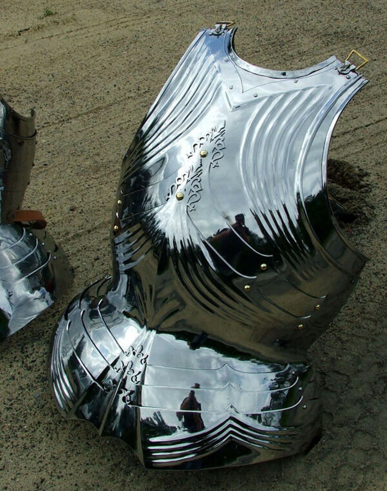 Steel Medieval Knight Gothic Cuirass Warrior Breastplate Front - Etsy