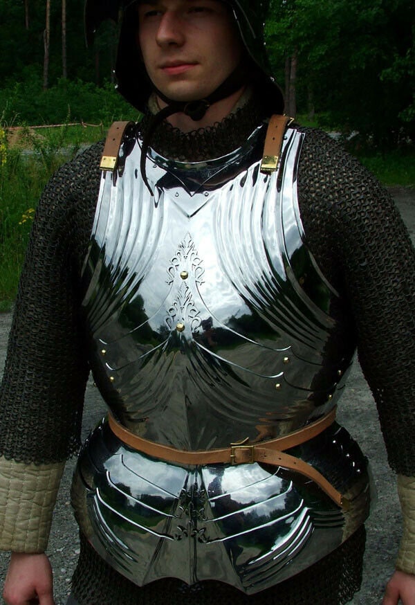 Steel Medieval Knight Gothic Cuirass Warrior Breastplate Front - Etsy