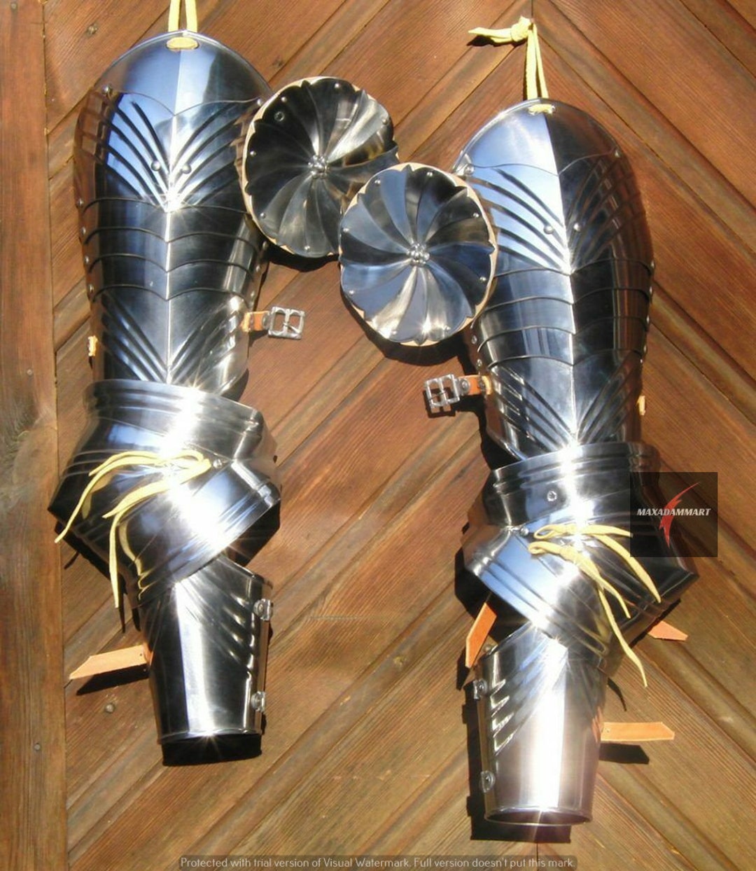 18GA Medieval Gothic Arm Guard /hand Arm Guard Set With Etsy