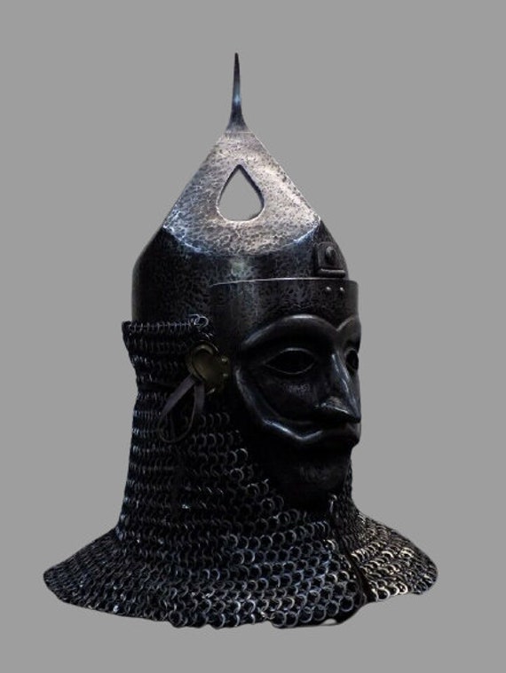 Norman Helmet Nordic Armor Viking Hat Chain Mail Men Iron Northern Europe -  AliExpress
