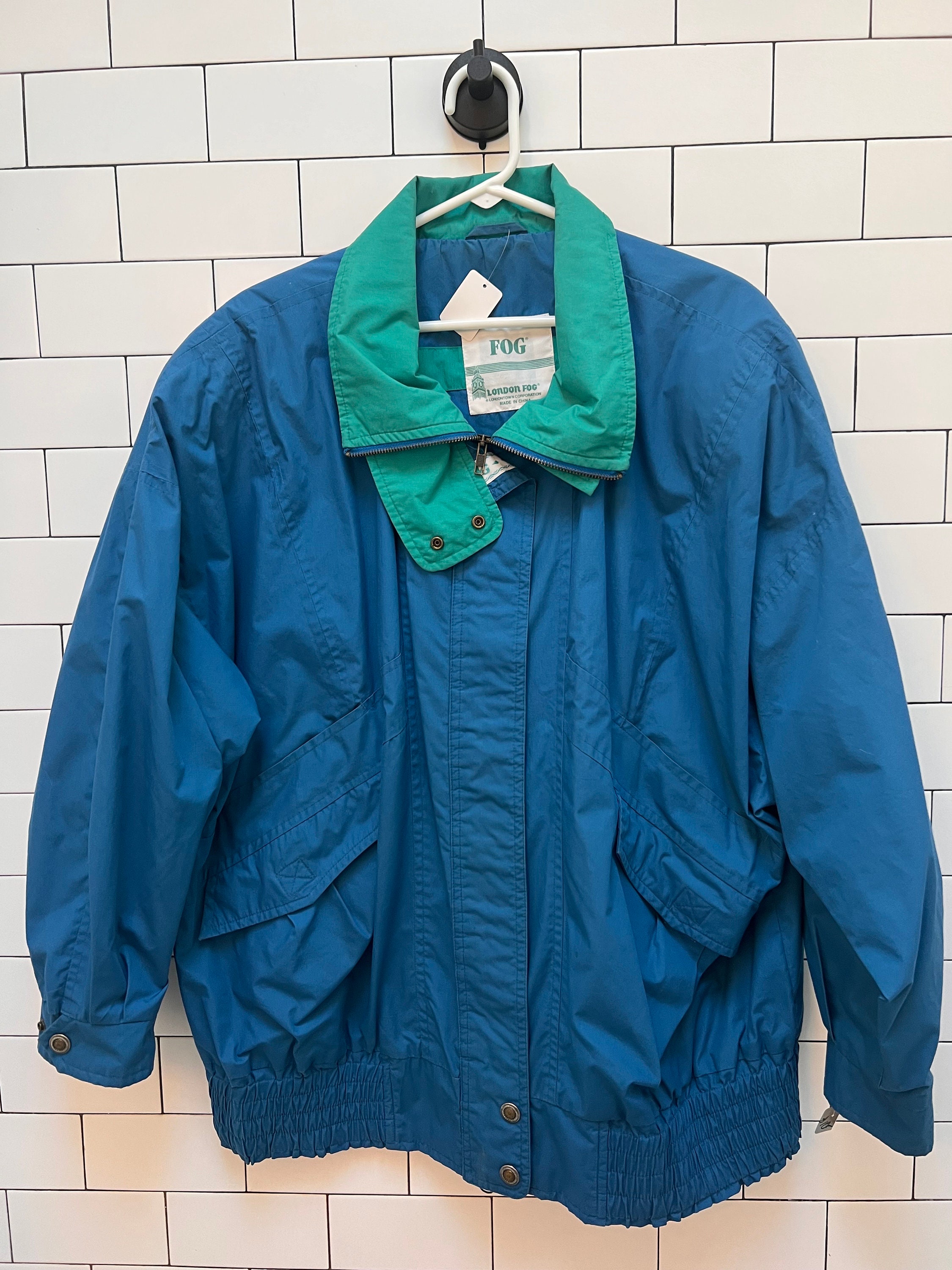 Vintage London Fog Coat – Men's Large Classic Blue Outerwear Vintage London Fog Coat – Men's Large Classic Blue Outerwear