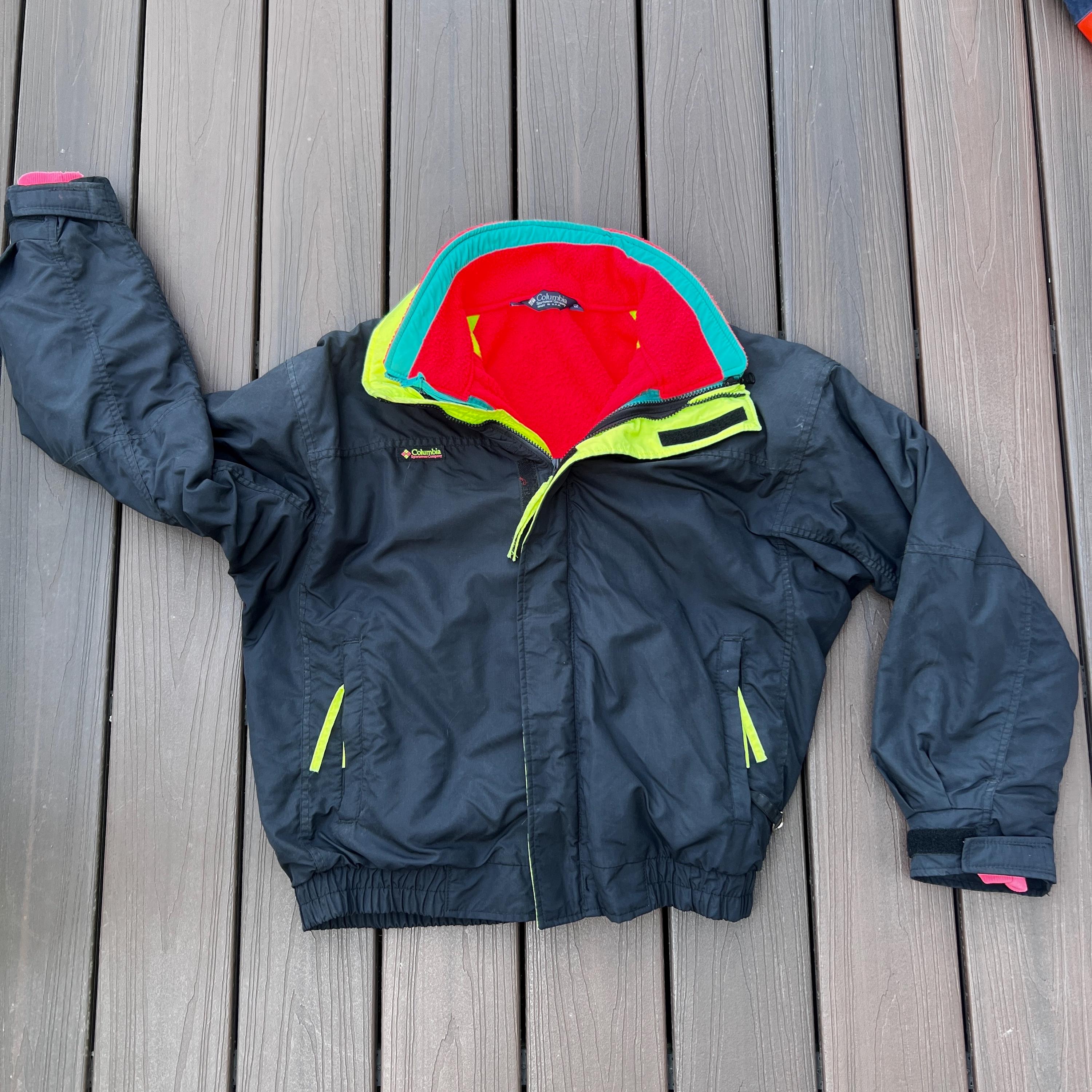 Columbia CONVERT 90s スノーボード ジャケット 2in1 90s Columbia convert snowboard jacket Small