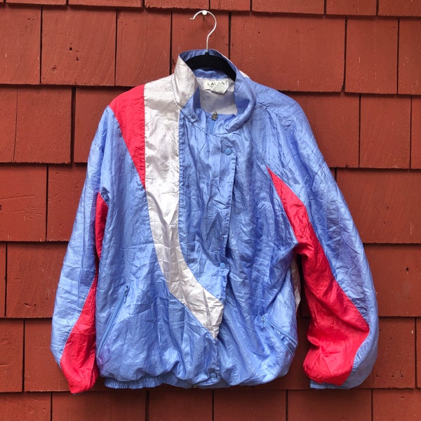 Vintage Windbreaker Jacket // Lavon // Size S