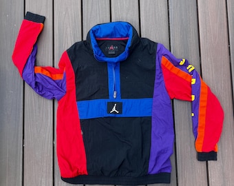90s JORDAN ジャケット Vintage 90' Nike Air Jordan Varsity Jacket - Etsy