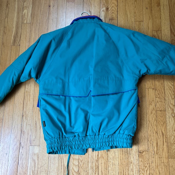90s blue and pink ski coat - size medium - image 7