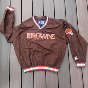 Vintage Cleveland Browns Starter NFL Pullover Windbreaker – Men’s Large