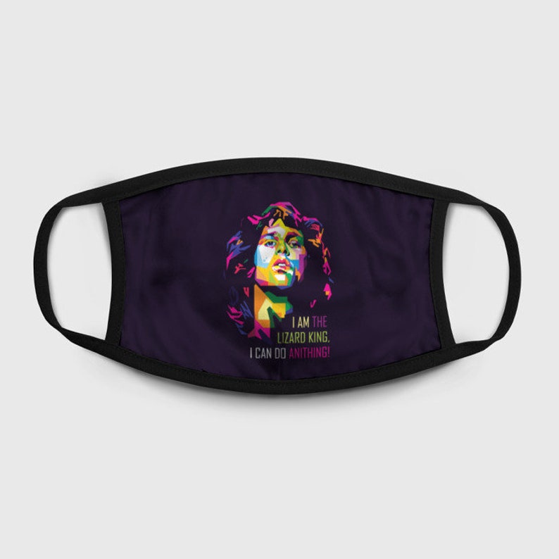 Jim Morrison Face Mask The Doors Rock Mask Reusable Etsy
