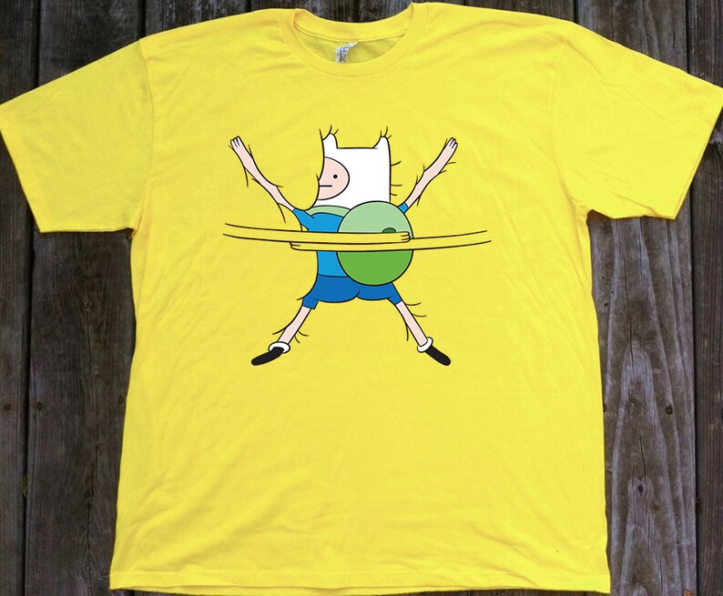 Adventure Time Funny Hugs TShirt Finn and Jake Tee High Etsy