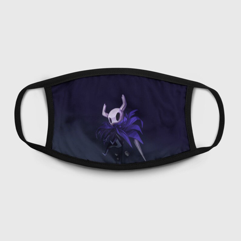 Hollow Knight Face Mask Video Game Mask Reusable Washable Etsy