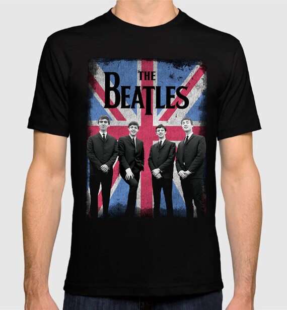 The Beatles Vintage TShirt High Quality Cotton Women's Etsy