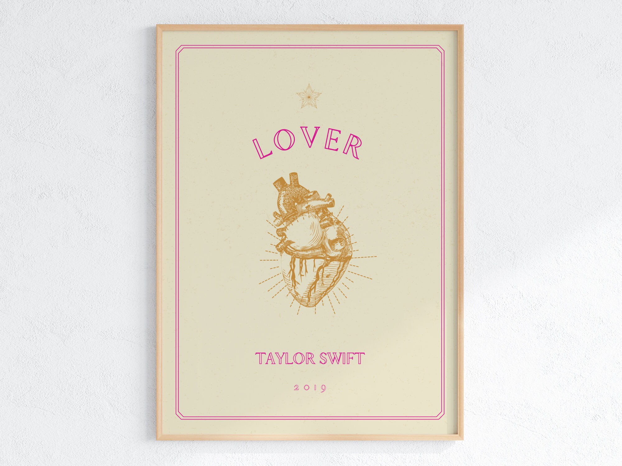 Lover by Taylor Swift Poster Download - Etsy