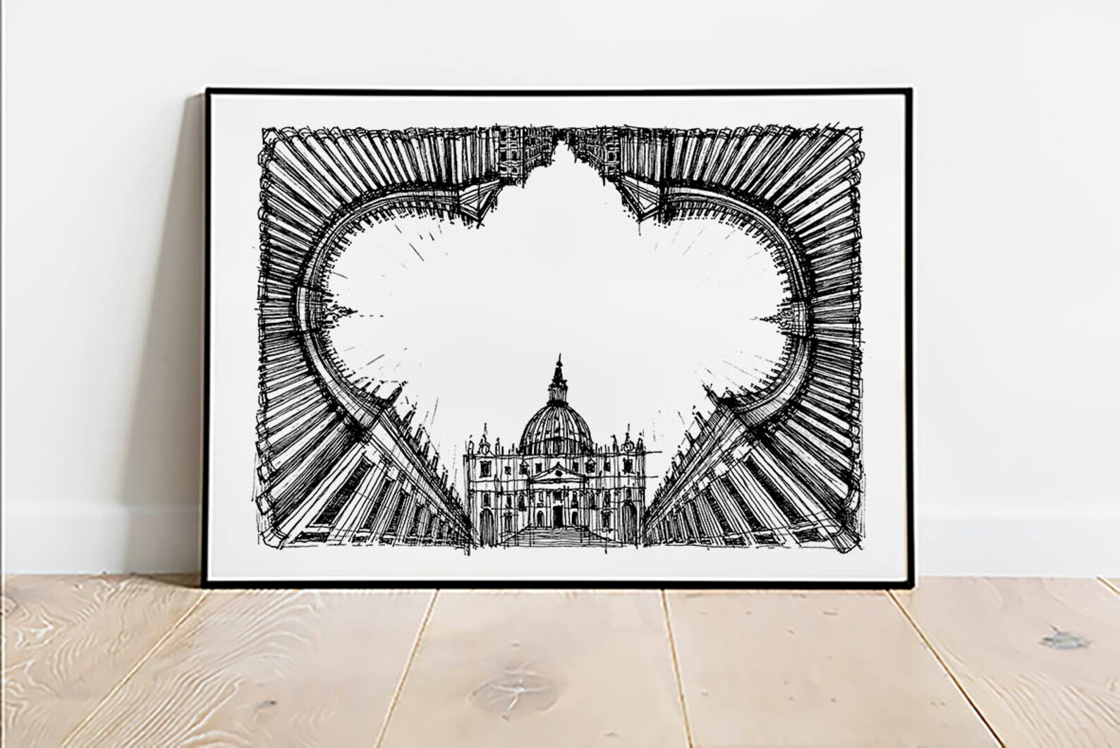Rome Art Print Rome Art Rome Poster Vatican Print Italy Etsy UK