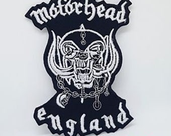 Motorhead Bastards Rock Band Metal Embroidered Iron//Sew on Patch appliqué