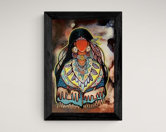 Thunderbird Woman by Jackie Traverse, Native Art, Indigenous Art