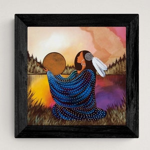 Heartbeat by Betty Albert, Art Print, First Nation, Indigenous Artist