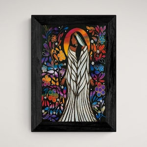 Sacred Space by Betty Albert, Art Print, First Nation, Indigenous Artist