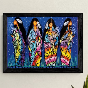 Bringing Good Medicine by Artist Jackie Traverse