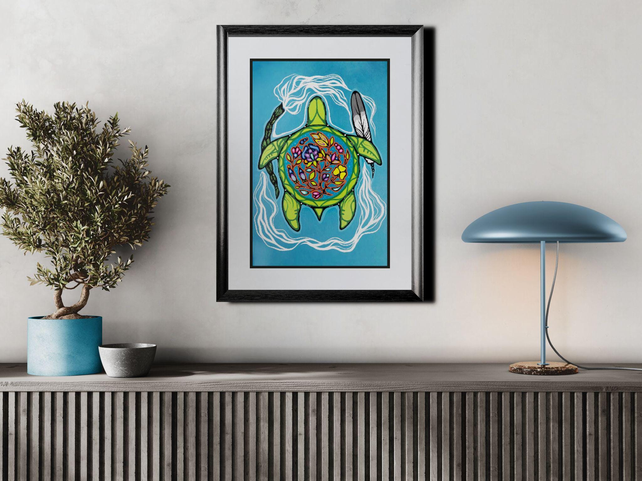 Prayers for Turtle Island by Jackie Traverse, Native Art