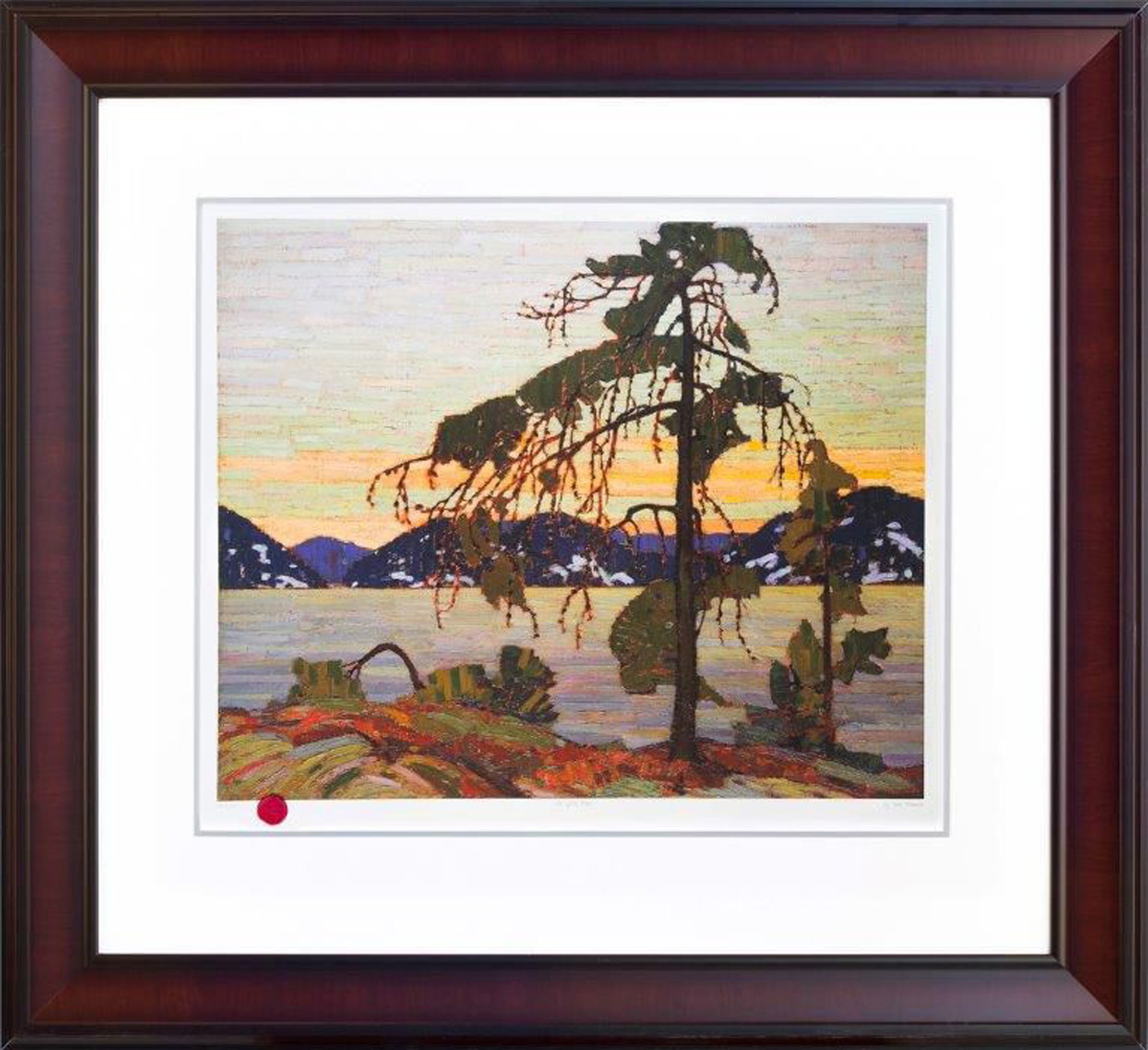 Tom Thomson's Jack Pine Art Print Framed Group of Seven Etsy
