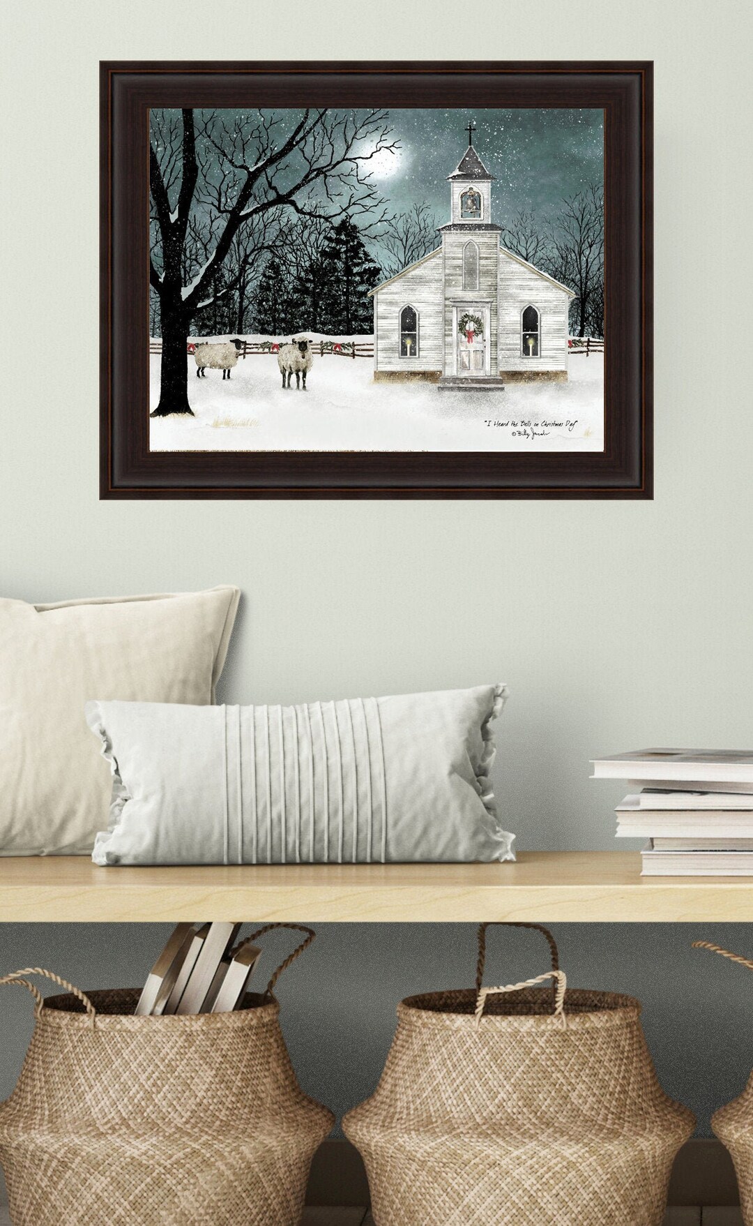 I Heard the Bells on Christmas Day by Billy Jacobs, Art Print, Home ...