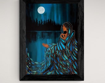 Spirit Of The North by Betty Albert, Native Art, Indigenous Art