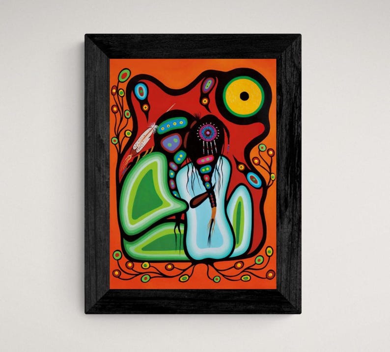 Love by Frank Polson, Native Art, Indigenous Art