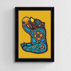 Makoons Baby Bear by Jackie Traverse, Native Art, Indigenous Art