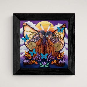 Song Of The Butterfly by Jackie Traverse, Native Art, Indigenous Art