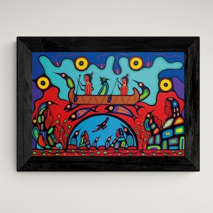 Sacred Journey by Frank Polson, Native Art, Indigenous Art