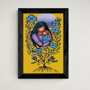 The Seed by Jackie Traverse, Native Art, Indigenous Art