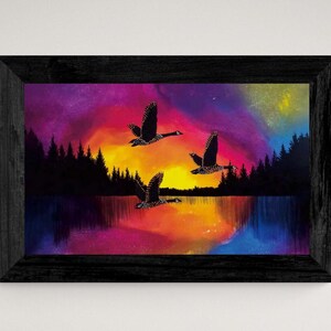 Dawn by Betty Albert, Art Print, First Nation, Indigenous Art