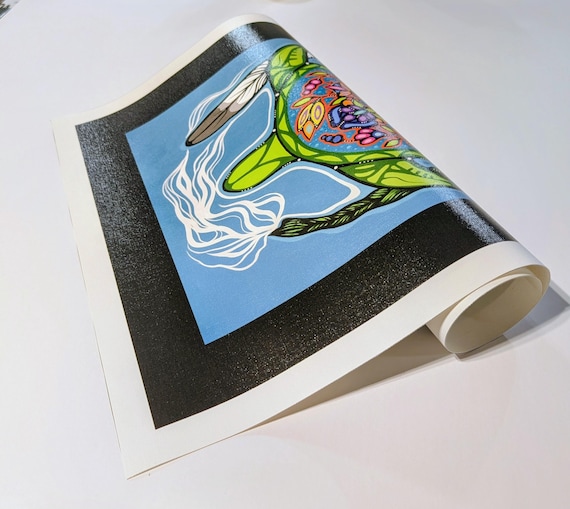 Prayers for Turtle Island by Jackie Traverse, Native Art