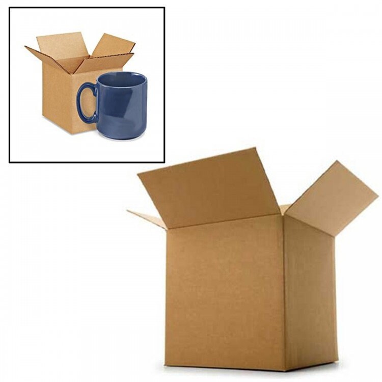 50 X Mug Shipping Boxes Coffe Cup Cardboard Boxes 4 X 4 X Etsy UK
