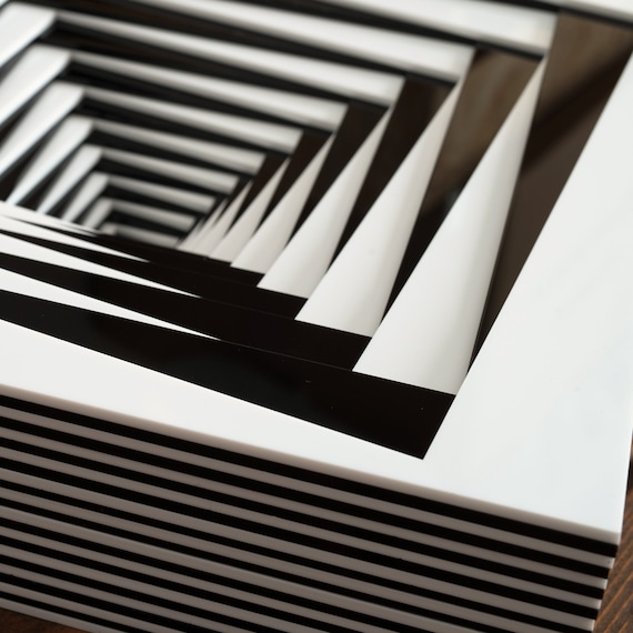 アート・デザイン・音楽 CONTEMPORARY SCULPTURE PROJECTS IN Optical Art Sculpture - Gio Schiano - Modern Sculpture
